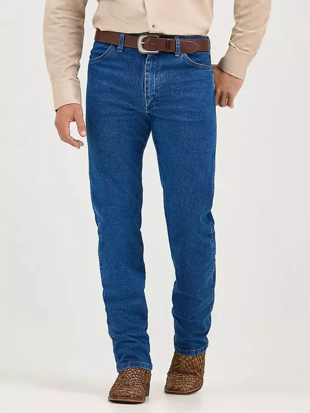 Wrangler Cowboy Cut Original Fit   13MWZ Cotton Blue Jean Men's 36W x 36L